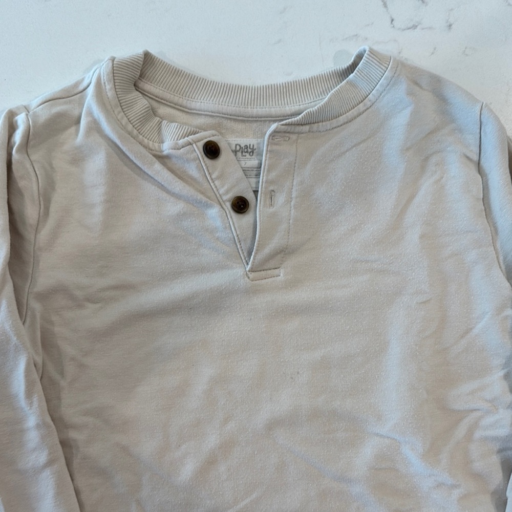 Little Sleepies Play Henley Shirt